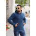 Hooded Slimfit Fleece Men's Sweatshirt