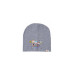 Graphic Combed Cotton Baby Hat For 2-5 Ages