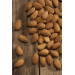 Raw Almond Inside Ziplock Package 500 Gr