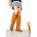 Astrakhan Taba Suede Women's Boots