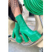 Barbie Green Double Platform Skin Heeled Boots