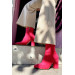 Cameo Fuchsia Suede Women's Heeled Boots