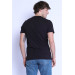 Men's Slim Fit Crew Neck Tshirt Black