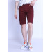 Male Shorts Es Roy 7075 Gab Burgundy