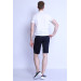 Men's Cotton Shorts Navy Blue