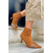 Faith Taba Suede Stone Women's Heeled Boots