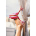 Gent Fuchsia Satin Women's Heeled Shoes