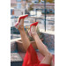 Gent Red Satin Women's Heeled Shoes