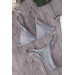 Markano Triangle Bikini Set Gray