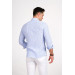Modtime Slim Fit Gofre Fabric Cotton Summer Men's Shirt