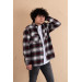 Mugi Casual Fit Plaid Double Pocket Men's Lumberjack Shirt