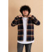 Mugi's Slimfit Plaid Men's Lumberjack Shirt