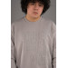 Oversized Printed Cotton Men's Sweatshirt