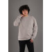 Oversized Printed Cotton Men's Sweatshirt