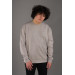 Oversized Printed Cotton Men's Sweatshirt