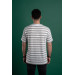 Oversized Striped Cotton Men's T-Shirt