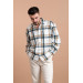 Oversized Men's Lumberjack Plaid Shirt