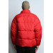 Oversized Zipper Lined Sports Men's Inflatable Jacket