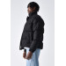 Oversized Zipper Lined Sports Men's Inflatable Jacket