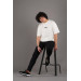 Oversized Modal Fabric Zero Collar Printed Men's T-Shirt