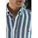 Paul Martin Cotton Summer Striped Men's Shirt