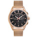 Quantum 44 Mm Men's Wristwatch With Mesh Band Chrono