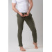 Regular Fit Men's Jogger Trousers With Elastic Waist