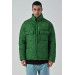 Regular Fit Fence Closed Step Collar Unlined Spring Quilted Jacket