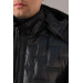 Men's Regular Fit With Hooded Lined Quilted Jacket