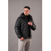 Men's Regular Fit With Hooded Lined Quilted Jacket