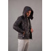 Men's Regular Fit With Hooded Lined Quilted Jacket