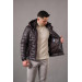 Men's Regular Fit With Hooded Lined Quilted Jacket