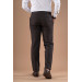 Regular Fit Double Dobby Gabardine Trousers