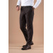 Regular Fit Double Dobby Gabardine Trousers