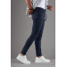 Regular Fit Men's Jeans With Lycra Cotton