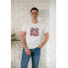 Regular Fit Cotton Print Detailed Men's Summer T-Shirt