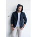 Regularfit Hooded Zippered 3 Thread Thick Men's Sweatshirt