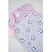 Cotton Patterned Baby Hanger Snap Fastener Body