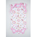 Cotton Patterned Baby Hanger Snap Fastener Body