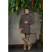 Double Breasted Pointed Collar Plaid Cashmere Regular Fit Men's Coat