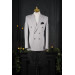 Sir Regular Fit Double Slit Lined Men's Double Breasted Single Jacket