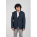 Sir Slimfit Bag Pocket Textured Unlined Men's Single Jacket