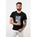 Men's Slimfi̇t Basic Printed T-Shirt