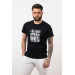 Men's Slimfi̇t Basic Printed T-Shirt