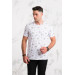 Men's Slimfite Printed Cotton Combed T-Shirt