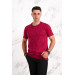 Men's Slimfite Printed Cotton Combed T-Shirt