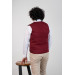 Slimfit Patterned Men's Knitwear Vest