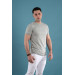 Slimfit Textured Cycling Collar Men's T-Shirt