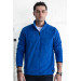 Slimfit Zipper Collar Men's Fleece Sweatshirt