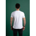 Slimfit Patterned Men's Combed Cotton T-Shirt